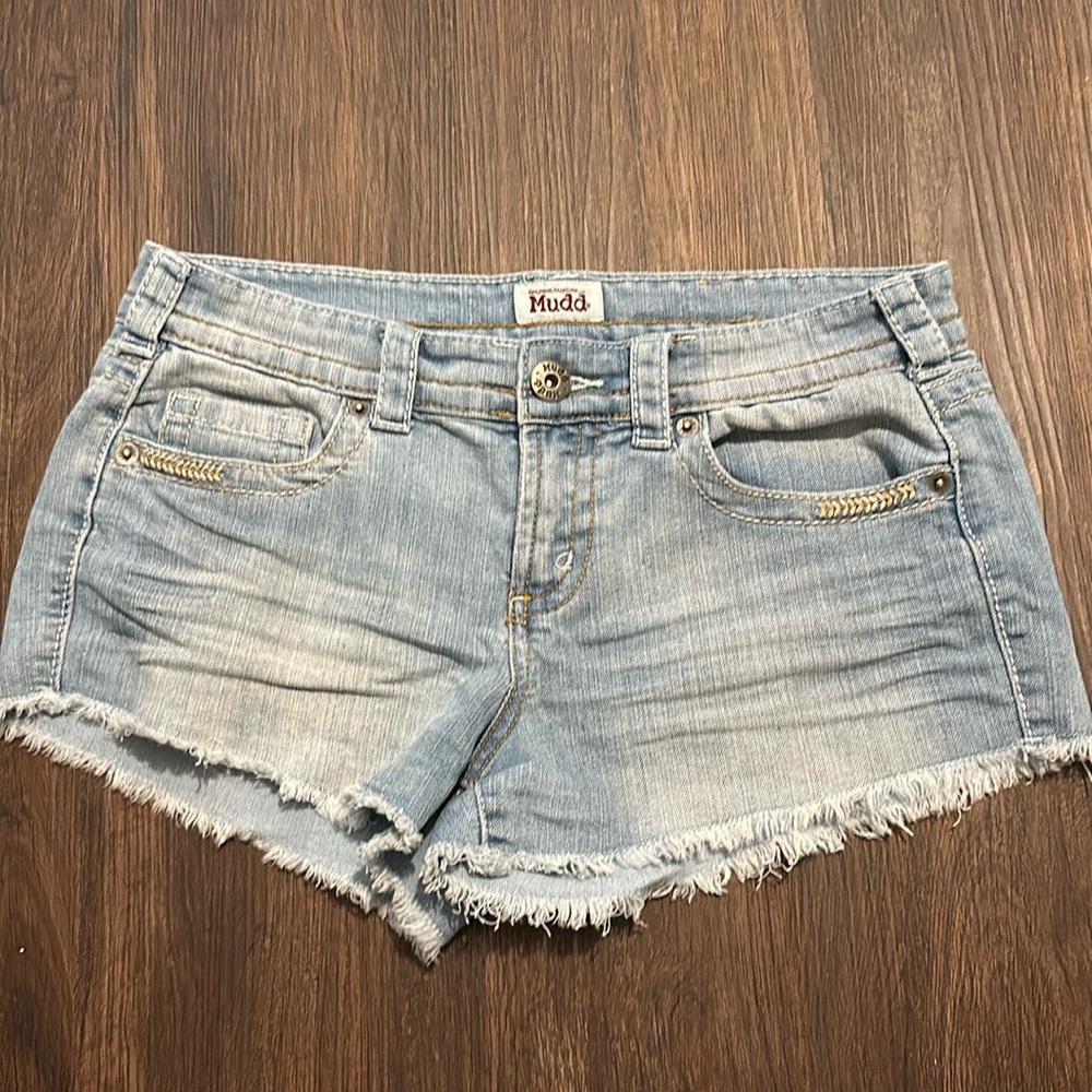 Mudd low rise shorty shorts